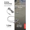 imageLenovo  300 Wired inEar USBC Headphones  inLine Microphone  USBC Connectivity  Play ampamp Pause Button  3 Sizes Silicone Ear Tips Included GreyGrey