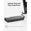 imageLenovo  USBC 7in1 Hub  Computer Networking Laptop Accessory  Laptop Docking Station  4K via HDMI 3 USBA devices 2 SDTF Card Readers USBC Power Pass Through7in1