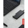imageLenovo  USBC 7in1 Hub  Computer Networking Laptop Accessory  Laptop Docking Station  4K via HDMI 3 USBA devices 2 SDTF Card Readers USBC Power Pass Through7in1