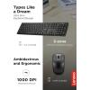 imageLenovo  Wireless Compact Keyboard 100 Cordless Keyboard for PC Laptop with Windows  Cordless Connection  Silent Key Clicks Black100 Combo
