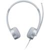 imageLenovo 100 Stereo Analog Headset 35mm 180 Boom Microphone MemoryFoam Earcups GXD1B60597 Cloud Grey