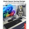 imageLenovo 300 USB Combo FullSize Wired Keyboard ampamp Mouse Ergonomic Left or Right Hand Mouse Optical Mouse GX30M39606 Black305 USB C  Mouse  Keyboard