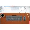 imageLenovo 300 USB Combo FullSize Wired Keyboard ampamp Mouse Ergonomic Left or Right Hand Mouse Optical Mouse GX30M39606 Black310 USBA Combo