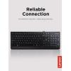 imageLenovo 300 USB Combo FullSize Wired Keyboard ampamp Mouse Ergonomic Left or Right Hand Mouse Optical Mouse GX30M39606 BlackKeyboard