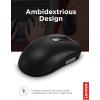 imageLenovo 300 USB Wired Computer Mouse  Full Size Optical Ambidextrous Mouse with 1600 DPI Reliable USBA Wired Connection Easy 3Button Navigation  Long Lasting Durable Basic Mouse BlackBlack 100