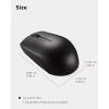 imageLenovo 300 Wireless Mouse  Computer Mouse for PC Laptop with Windows  Ambidextrous Design  24 GHz Nano USB Receiver  12 Month Battery LifeBlack