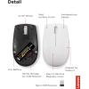 imageLenovo 300 Wireless Mouse  Computer Mouse for PC Laptop with Windows  Ambidextrous Design  24 GHz Nano USB Receiver  12 Month Battery LifeCloud Grey