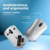 imageLenovo 400 USBC Compact Wireless Mouse BlackCloud Grey