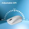 imageLenovo 400 USBC Compact Wireless Mouse BlackCloud Grey