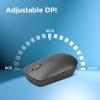 imageLenovo 400 USBC Compact Wireless Mouse BlackStorm Grey