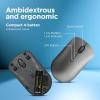 imageLenovo 400 USBC Compact Wireless Mouse BlackStorm Grey