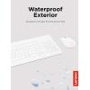 imageLenovo 510 Wireless Keyboard ampamp Mouse Combo 24 GHz Nano USB Receiver Full Size Island Key Design Left or Right Hand 1200 DPI Optical Mouse GX30N81775 BlackWhite