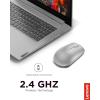 imageLenovo 530 Full Size Wireless Computer Mouse for PC Laptop Computer with Windows  24 GHz Nano USB Receiver  Ambidextrous Design  12 Months Battery Life  Platinum GreyPlatinum Grey