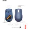 imageLenovo 530 Full Size Wireless Computer Mouse for PC Laptop Computer with Windows  24 GHz Nano USB Receiver  Ambidextrous Design  12 Months Battery Life  Platinum GreyAbyss Blue