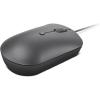 imageLenovo 540 USBC Wired Connection Computer Mouse for PC Laptop Computer with Windows or Chrome OS  Ambidextrous Design  4 Button  Compact Size Storm GreyStorm Grey