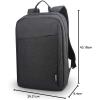 imageLenovo B325 Laptop Backpack 35L AntiTheft Travel Backpack External USB Port WaterResistant Luggage Strap Fits 16Inch Laptops Durable Work ampamp Commute Bag for Men ampamp Women Gifts for TravelersBlack