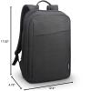imageLenovo B325 Laptop Backpack 35L AntiTheft Travel Backpack External USB Port WaterResistant Luggage Strap Fits 16Inch Laptops Durable Work ampamp Commute Bag for Men ampamp Women Gifts for TravelersBlack