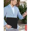 imageLenovo Basic Laptop Sleeve 11 Inch NotebookTablet Compatible with MacBook AirPro Neoprene Material  Soft Fleece Lining  Zippered Top Opening  BlackBasic  Black