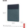 imageLenovo Basic Laptop Sleeve 11 Inch NotebookTablet Compatible with MacBook AirPro Neoprene Material  Soft Fleece Lining  Zippered Top Opening  BlackYoga  Tidal Teal