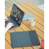 imageLenovo Basic Laptop Sleeve 11 Inch NotebookTablet Compatible with MacBook AirPro Neoprene Material  Soft Fleece Lining  Zippered Top Opening  BlackYoga  Tidal Teal