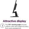 imageLenovo D2440 Monitor 238quot FHD Display Tilt Stand HDMI and VGA Ports 75Hz Refresh Rate AMD FreeSync 250 nits Raven Black24 FHD 75Hz