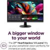 imageLenovo D2440 Monitor 238quot FHD Display Tilt Stand HDMI and VGA Ports 75Hz Refresh Rate AMD FreeSync 250 nits Raven Black27