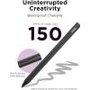 imageLenovo Digital Pen 2 Laptop  UltraTactile Response  4096 Levels of Pressure  Natural Feel Elastometer Pen Tip  Extended Battery Life  Silver GreyPens  16 Inch NotebookTablet Grey