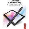 imageLenovo Digital Pen 2 Laptop  UltraTactile Response  4096 Levels of Pressure  Natural Feel Elastometer Pen Tip  Extended Battery Life  Silver GreyPens  16 Inch NotebookTablet Grey