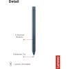 imageLenovo Digital Pen 2 Laptop  UltraTactile Response  4096 Levels of Pressure  Natural Feel Elastometer Pen Tip  Extended Battery Life  Silver GreyPens