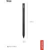 imageLenovo Digital Pen 2 Laptop  UltraTactile Response  4096 Levels of Pressure  Natural Feel Elastometer Pen Tip  Extended Battery Life  Silver GreyPens
