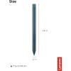 imageLenovo Digital Pen 2 Laptop  UltraTactile Response  4096 Levels of Pressure  Natural Feel Elastometer Pen Tip  Extended Battery Life  Silver GreyPens