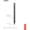 imageLenovo Digital Pen 2 Laptop  UltraTactile Response  4096 Levels of Pressure  Natural Feel Elastometer Pen Tip  Extended Battery Life  Silver GreyPens