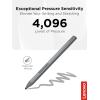 imageLenovo Digital Pen 2 Laptop  UltraTactile Response  4096 Levels of Pressure  Natural Feel Elastometer Pen Tip  Extended Battery Life  Silver GreyPens