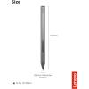 imageLenovo Digital Pen 2 Laptop  UltraTactile Response  4096 Levels of Pressure  Natural Feel Elastometer Pen Tip  Extended Battery Life  Silver GreyPens