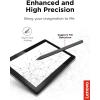 imageLenovo Digital Pen 2 Laptop  UltraTactile Response  4096 Levels of Pressure  Natural Feel Elastometer Pen Tip  Extended Battery Life  Silver GreyPens