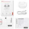 imageLenovo E310 True Wireless Stereo Earbuds Bluetooth 53 ENC NoiseCancelling Earbuds with 13mm Speaker TypeC Charging 20h Battery Life for Music Calls Comfortable Fit Wireless Earbuds  BlackWhite