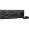 imageLenovo Essential Wireless Keyboard ampamp Mouse Combo Gen 2 24 GHz Wireless Nano USB Full Size Ambidextrous Mouse AES128 Encryption Keyboard BlackGen 2
