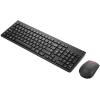 imageLenovo Essential Wireless Keyboard ampamp Mouse Combo Gen 2 24 GHz Wireless Nano USB Full Size Ambidextrous Mouse AES128 Encryption Keyboard BlackGen 2