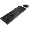 imageLenovo Essential Wireless Keyboard ampamp Mouse Combo Gen 2 24 GHz Wireless Nano USB Full Size Ambidextrous Mouse AES128 Encryption Keyboard BlackOriginal