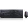 imageLenovo Essential Wireless Keyboard ampamp Mouse Combo Gen 2 24 GHz Wireless Nano USB Full Size Ambidextrous Mouse AES128 Encryption Keyboard BlackOriginal