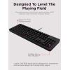 imageLenovo GY40T26478 Legion K500 RGB Mechanical Gaming Keyboard 3 ZONE Fullsize Keyboard 7 user Programmable Hot Keys 168 Million Colors 50 MillionClick Red Mechanical Keys Detachable Palm RestK310 Keyboard