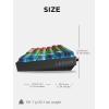 imageLenovo GY40T26478 Legion K500 RGB Mechanical Gaming Keyboard 3 ZONE Fullsize Keyboard 7 user Programmable Hot Keys 168 Million Colors 50 MillionClick Red Mechanical Keys Detachable Palm RestK510 Mini