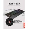 imageLenovo GY40T26478 Legion K500 RGB Mechanical Gaming Keyboard 3 ZONE Fullsize Keyboard 7 user Programmable Hot Keys 168 Million Colors 50 MillionClick Red Mechanical Keys Detachable Palm RestK500 Keyboard