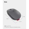imageLenovo Go MultiDevice Wireless Mouse 24GHz Nano USBC Receiver Bluetooth Adjustable DPI USBC Rechargeable Battery Qi Wireless Charging Ambidextrous GY51C21211 GreyMultiDevice