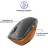 imageLenovo Go MultiDevice Wireless Mouse 24GHz Nano USBC Receiver Bluetooth Adjustable DPI USBC Rechargeable Battery Qi Wireless Charging Ambidextrous GY51C21211 GreyErgonomic