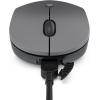 imageLenovo Go MultiDevice Wireless Mouse 24GHz Nano USBC Receiver Bluetooth Adjustable DPI USBC Rechargeable Battery Qi Wireless Charging Ambidextrous GY51C21211 GreyEssential