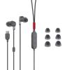 imageLenovo Go USBC Active Noise Cancelling inEar Headphones  Storm Grey  Teams Certified  Lightweight and Portable  Inline Separate Mic  USBC Digital Audio