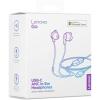 imageLenovo Go USBC Active Noise Cancelling inEar Headphones  Storm Grey  Teams Certified  Lightweight and Portable  Inline Separate Mic  USBC Digital Audio