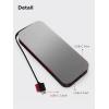 imageLenovo Go USBC Laptop Power Bank 20000 mAh  65W  USBC and USBA Ports  Fast Charging Portable Power Station with Integrated Cable  Model PBLG2W  Storm GreyPower Bank 20000 mAh