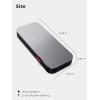 imageLenovo Go USBC Laptop Power Bank 20000 mAh  65W  USBC and USBA Ports  Fast Charging Portable Power Station with Integrated Cable  Model PBLG2W  Storm GreyPower Bank 20000 mAh